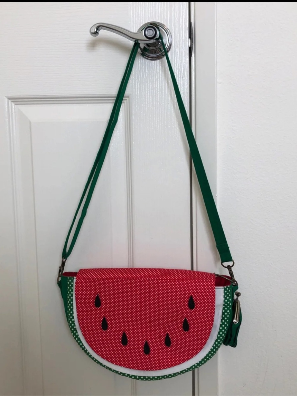 Watermelon crossbody and coin purse